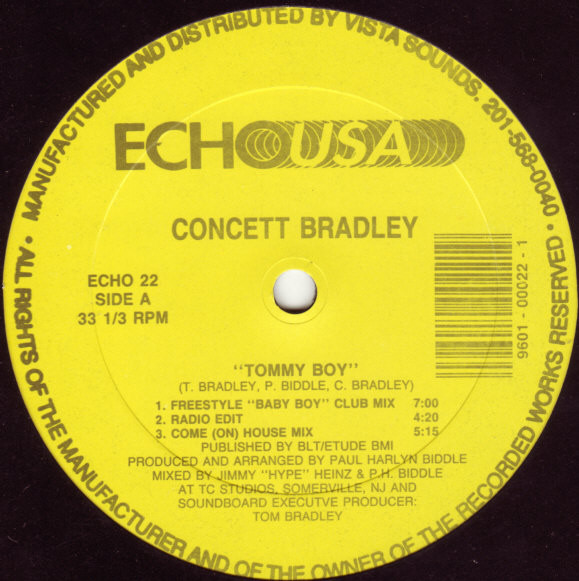 lataa albumi Concett Bradley - Tommy Boy