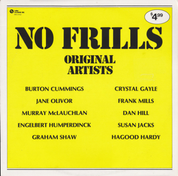 No Frills (Original Artists) (1982, Vinyl) - Discogs