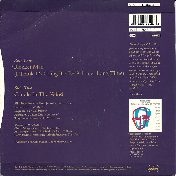lataa albumi Kate Bush - Rocket Man Candle In The Wind