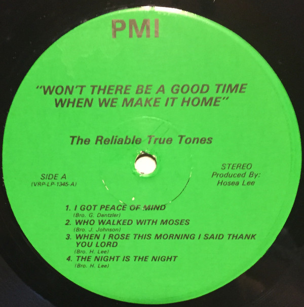 ladda ner album The Reliable True Tones - Wont There Be A Good Time