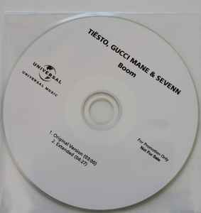 enjuague escolta físicamente Tiësto, Gucci Mane & Sevenn – Boom (2018, CDr) - Discogs