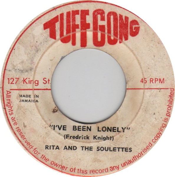 Rita & The Soulettes – I've Been Lonely / Version (1971, Vinyl 