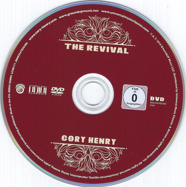 Cory Henry – The Revival (2016, CD) - Discogs