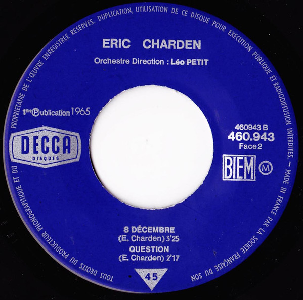 baixar álbum Eric Charden - Amour Limite Zéro