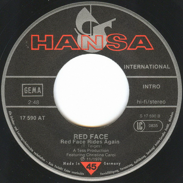 last ned album Red Face - Houssa Ho The Fighting Warrior Red Face Rides Again