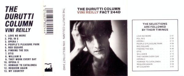 The Durutti Column – Vini Reilly (1989, DAT) - Discogs