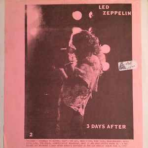 Led Zeppelin – 3 Days After (Vinyl) - Discogs