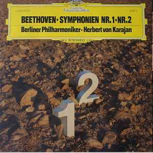 Ludwig van Beethoven - Symphonien Nr. 1 - Nr. 2 Album-Cover