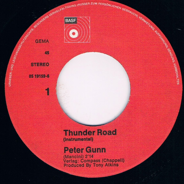 télécharger l'album Thunder Road - Peter Gunn Holly Golly
