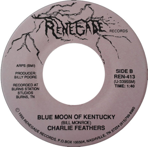 last ned album Charlie Feathers - Dig Myself A Hole Blue Moon Of Kentucky