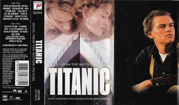 prima alquiler caricia James Horner – Titanic (Music From The Motion Picture) (1997, Cassette) -  Discogs