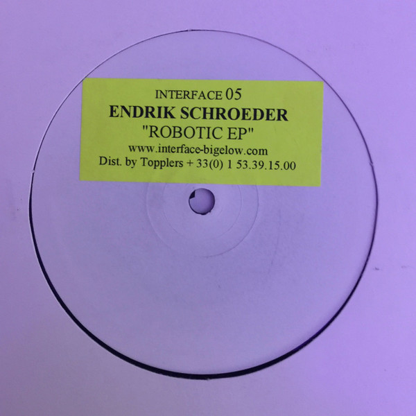 last ned album Endrik Schroeder - Robotic EP