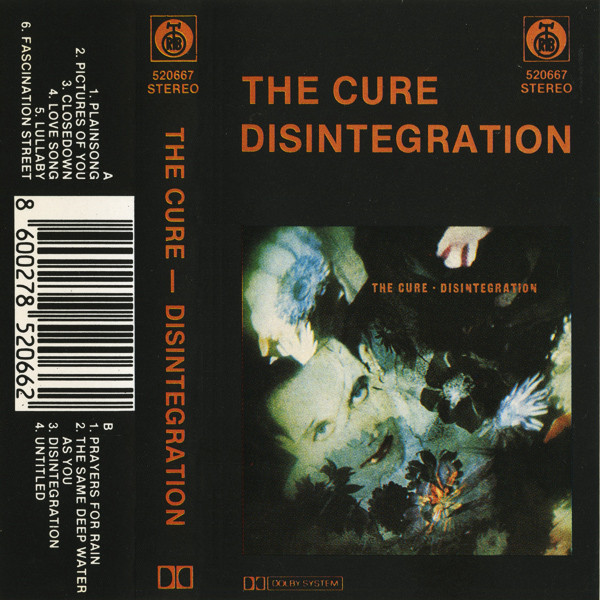 Disintegration (german 1989 'remastered from original master tape' issue  12-trk cd full ps) de The Cure, CD con gmvrecords - Ref:117899402