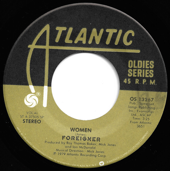 Foreigner – Women / Juke Box Hero (Vinyl) - Discogs