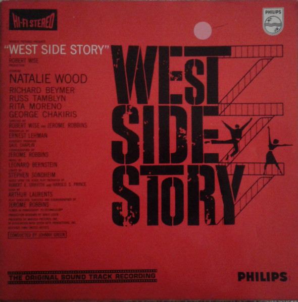West Side Story 4 Track 7 1/2 ips Stereo Reel To Reel Tape-Original  Soundtrack