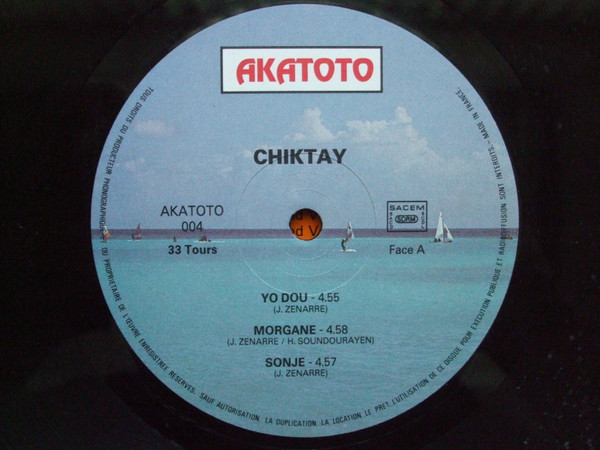 Chiktay - Yo Dou | Akatoto (AKA 004) - 3