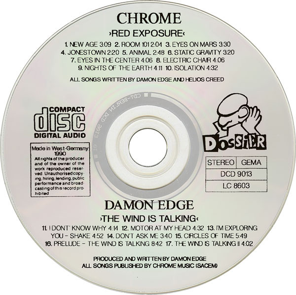 descargar álbum Chrome Damon Edge - Red Exposure The Wind Is Talking