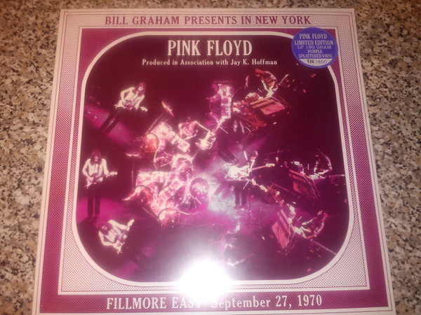 lataa albumi Pink Floyd - Fillmore East September 27 1970