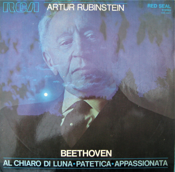 Arthur Rubinstein plays Beethoven Moonlight Sonata 