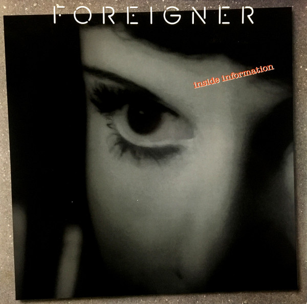 Обложка конверта виниловой пластинки Foreigner - Inside Information