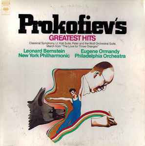 Leonard Bernstein - Prokofiev's Greatest Hits album cover