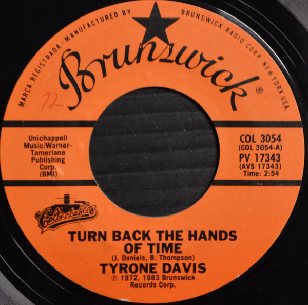 Turn Back the Hands of Time by Tyrone Davis (Album, Chicago Soul