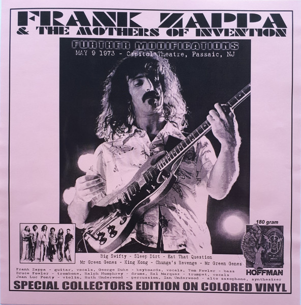 Frank Zappa & The Mothers Of Invention – Further Modifications