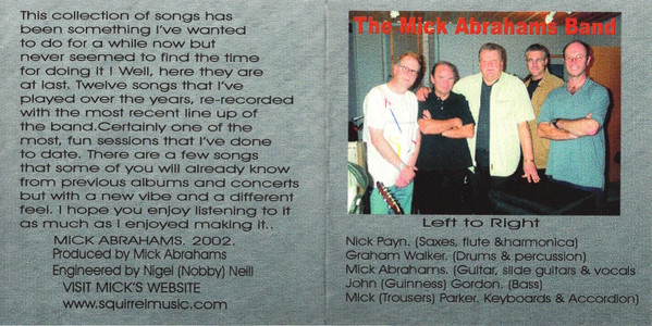 lataa albumi Mick Abrahams - The Best Of Aby Vol 2