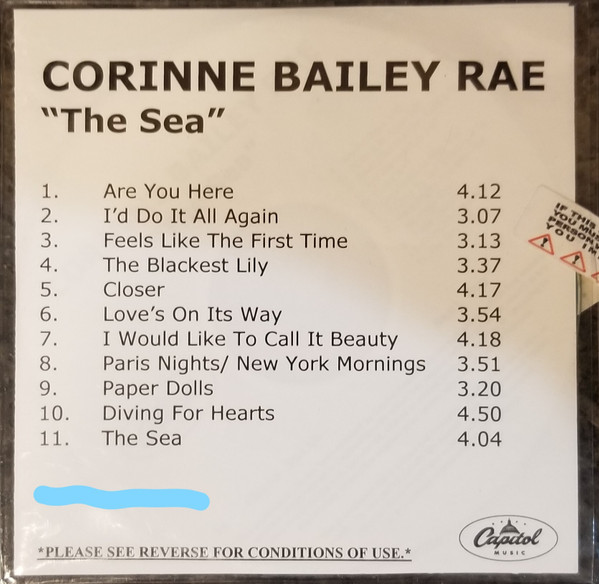 Corinne Bailey Rae - The Sea | Releases | Discogs