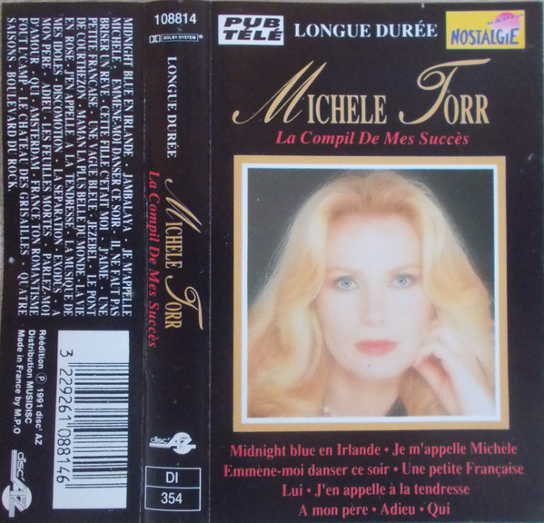 Michèle Torr – La Compil De Mes Succès (1991