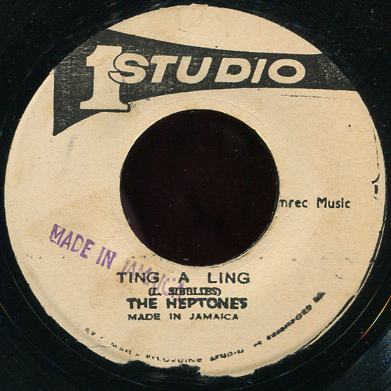The Heptones – My Ting A Ling (red label, Vinyl) - Discogs