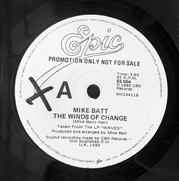 descargar álbum Mike Batt - THE WINDS OF CHANGE