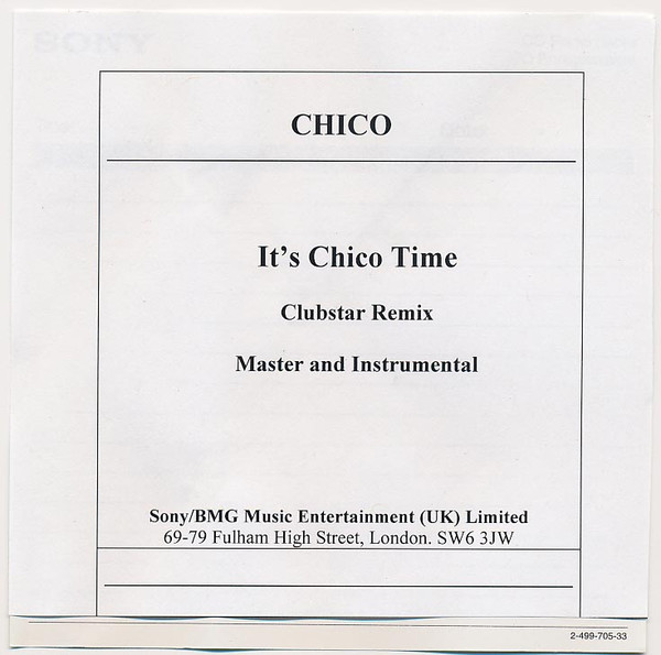 baixar álbum Chico - Its Chico Time Clubstar Remix