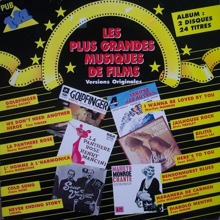 lataa albumi Various - Les Plus Grandes Musiques De Films Versions Originales