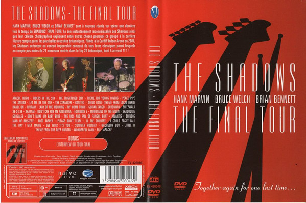 krøllet par Lav en seng The Shadows – The Final Tour (2004, DVD) - Discogs