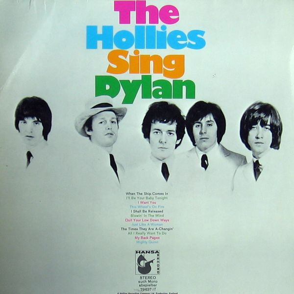 The Hollies – Words And Music By Bob Dylan (1969, Santa Maria