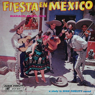 Mariachi Miguel Dias – Fiesta En Mexico (1959, Vinyl) - Discogs