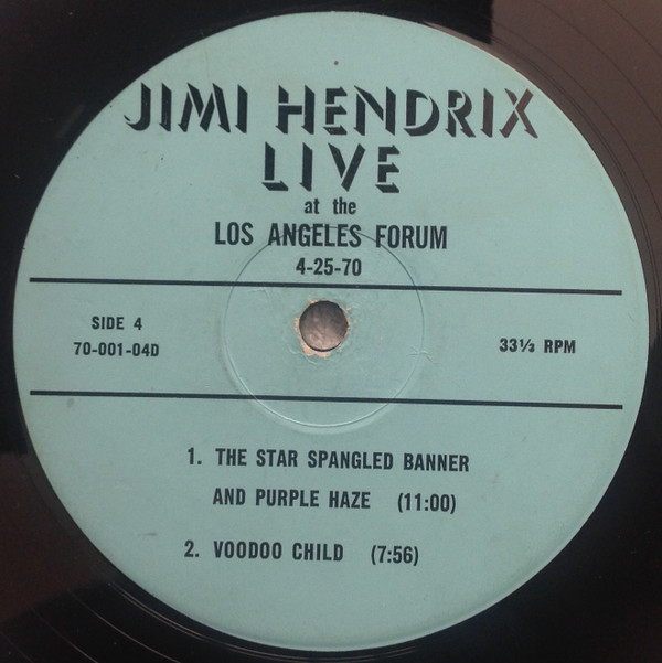 baixar álbum Jimi Hendrix - Live At The The Los Angeles Forum 4 25 70