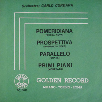 descargar álbum Il Complesso Carlo Cordara - Pomeridiana