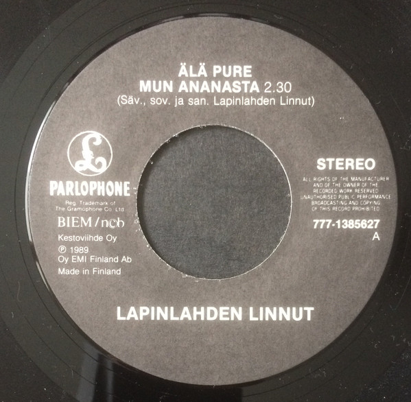 last ned album Lapinlahden Linnut - Älä Pure Mun AnanastaHip Hop