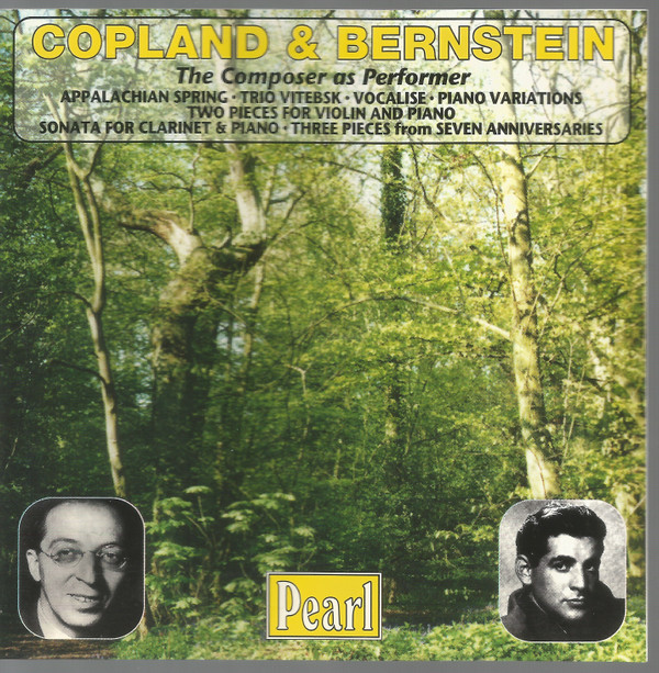 ladda ner album Aaron Copland & Leonard Bernstein - The Composer As Performer