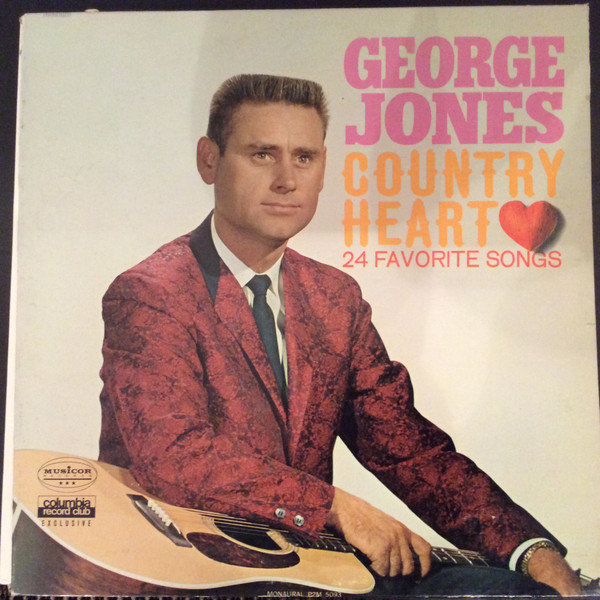 George Jones – Country Heart (1966, Vinyl) - Discogs