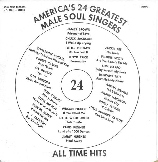 ladda ner album Various - Americas 24 Greatest Male Soul Singers