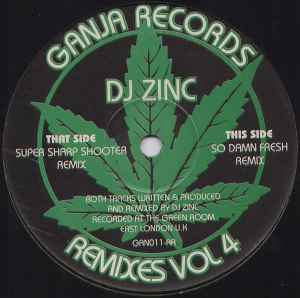 DJ Zinc - Remixes Vol 4 album cover