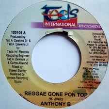 Anthony B - Reggae Gone Pon Top album cover