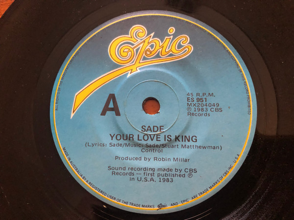 Your Love Is King by Sade - Set of Parts - Digital Sheet Music