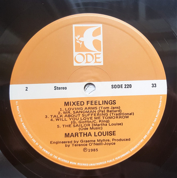 descargar álbum Martha Louise - Mixed Feelings