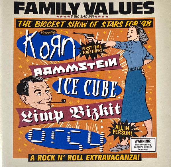 Family Values Tour '98 (1999, CD) - Discogs