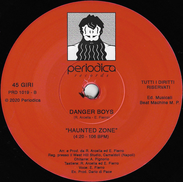 Danger Boys - Danger Zone | Periodica Records (PRD 1019) - 4