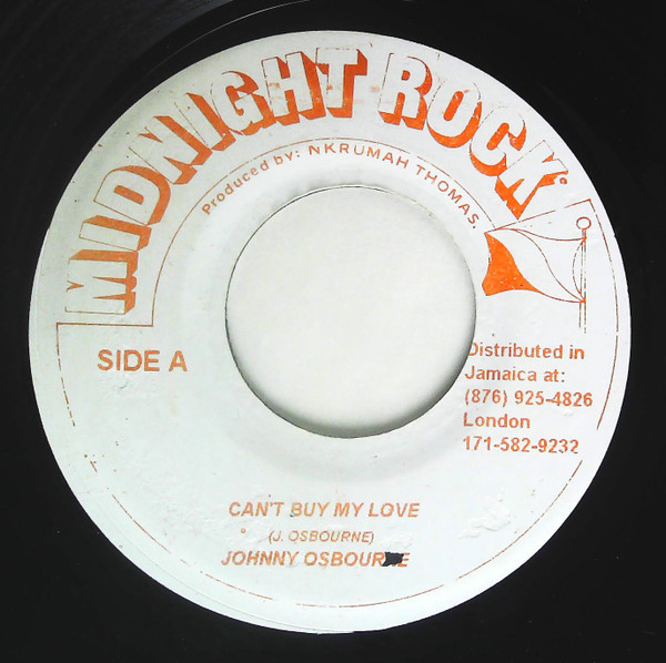 Johnny Osbourne – Can't Buy My Love (1995, Orange Print